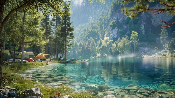 Découvrez le camping lac de la chausselière: nature et sérénité